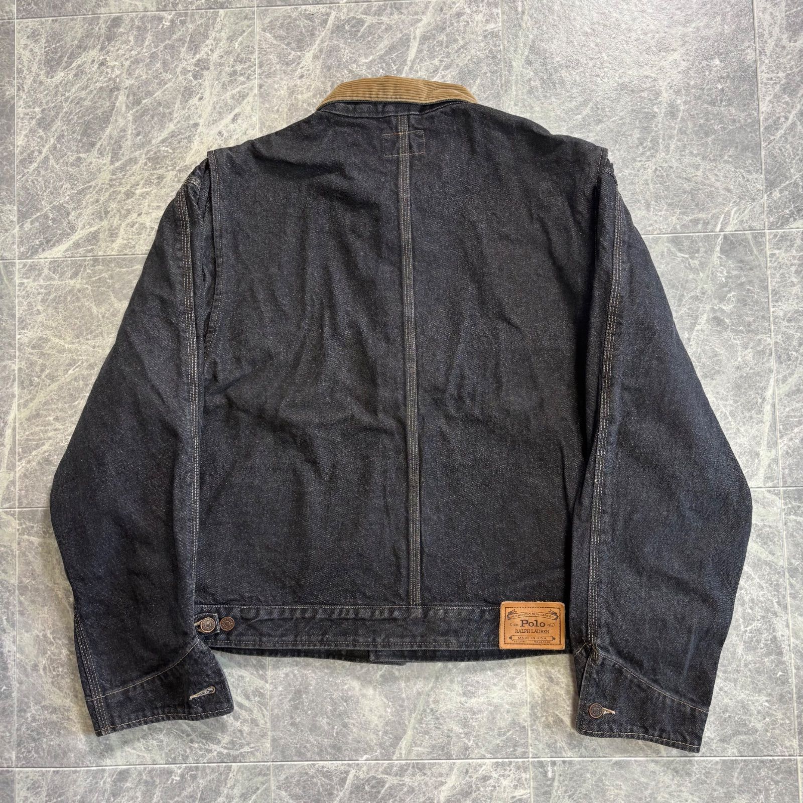 Polo Ralph Lauren 90s USA製 先染めブラック ジージャン 1990s 