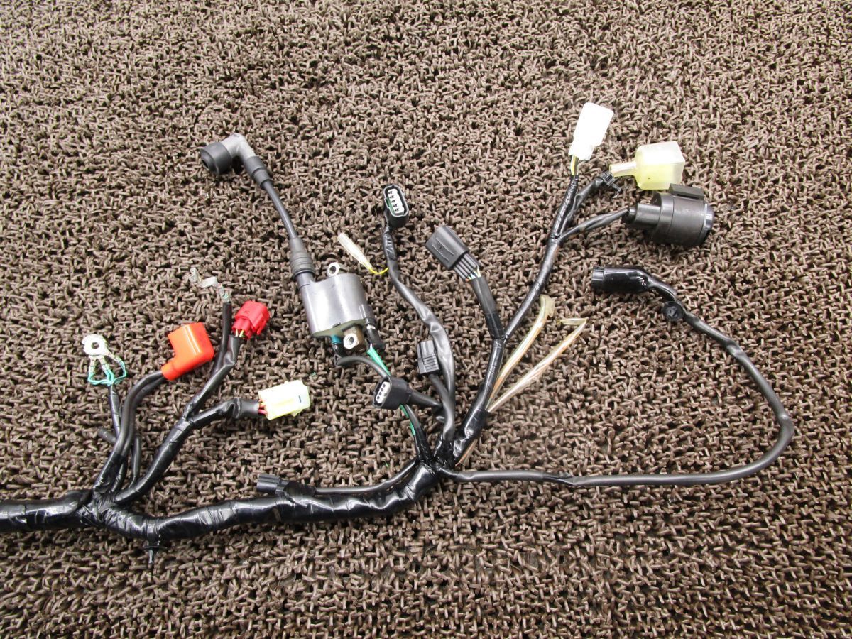 クロスカブ110 メインハーネス △A4193 CDI レギュレター イグニッションコイル JA45 ホンダ JA10E Cross Cub 動画有 FI 12V