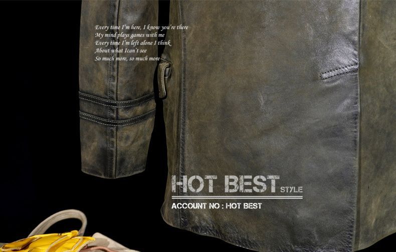 1.7mmカウハイド ヴィンテージ加工 定番 740 海軍ピーコート Peacoat