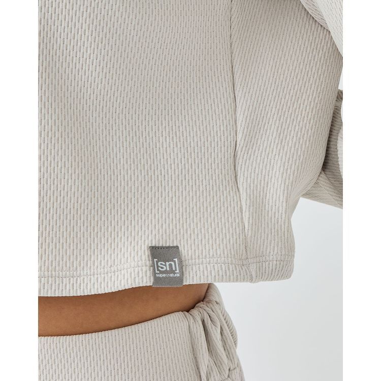 ハーフジップ トップ