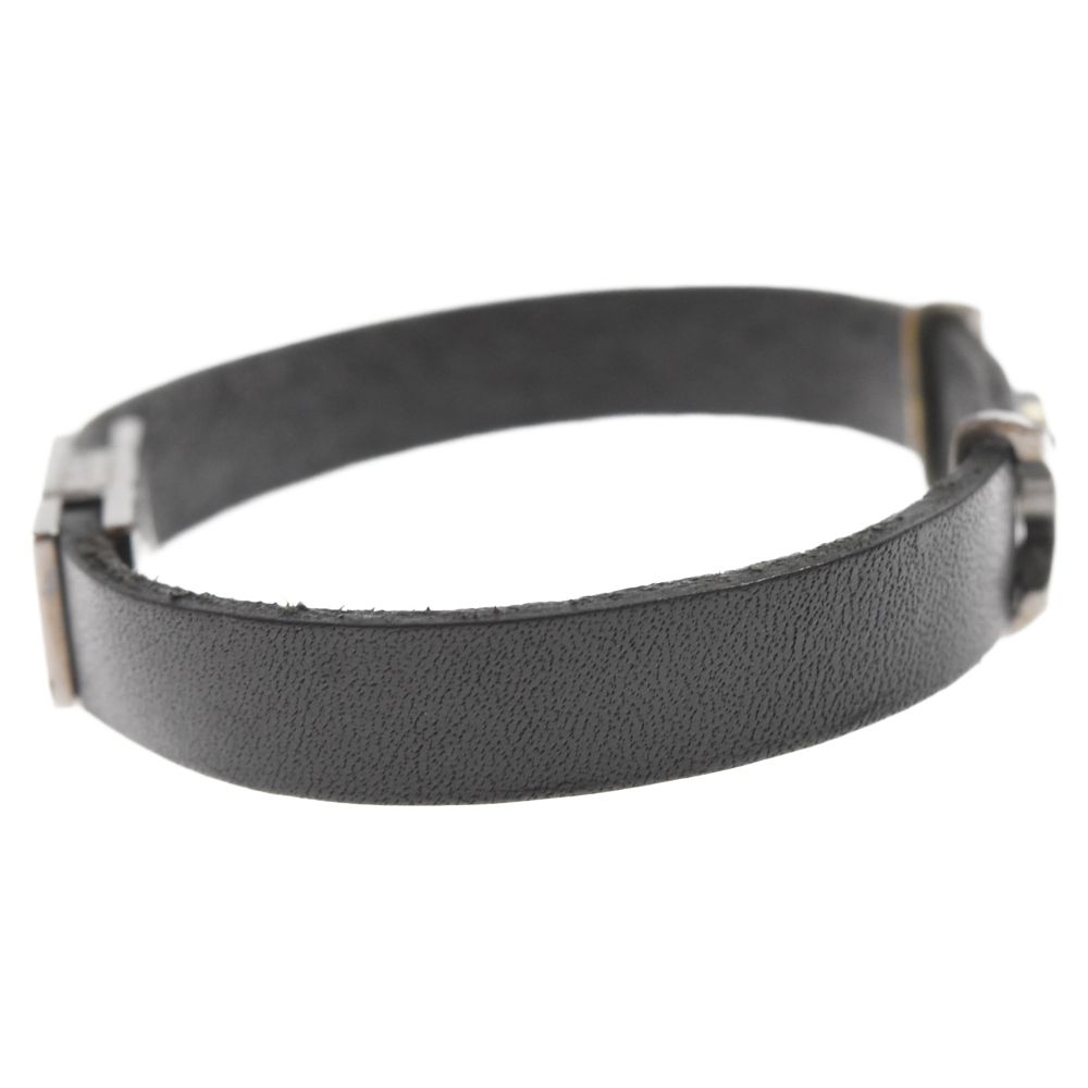 SAINT LAURENT レザー ブレスレット SAINT LAURENT YSL レザー ブレスレット ゴールド 人気 (Saint