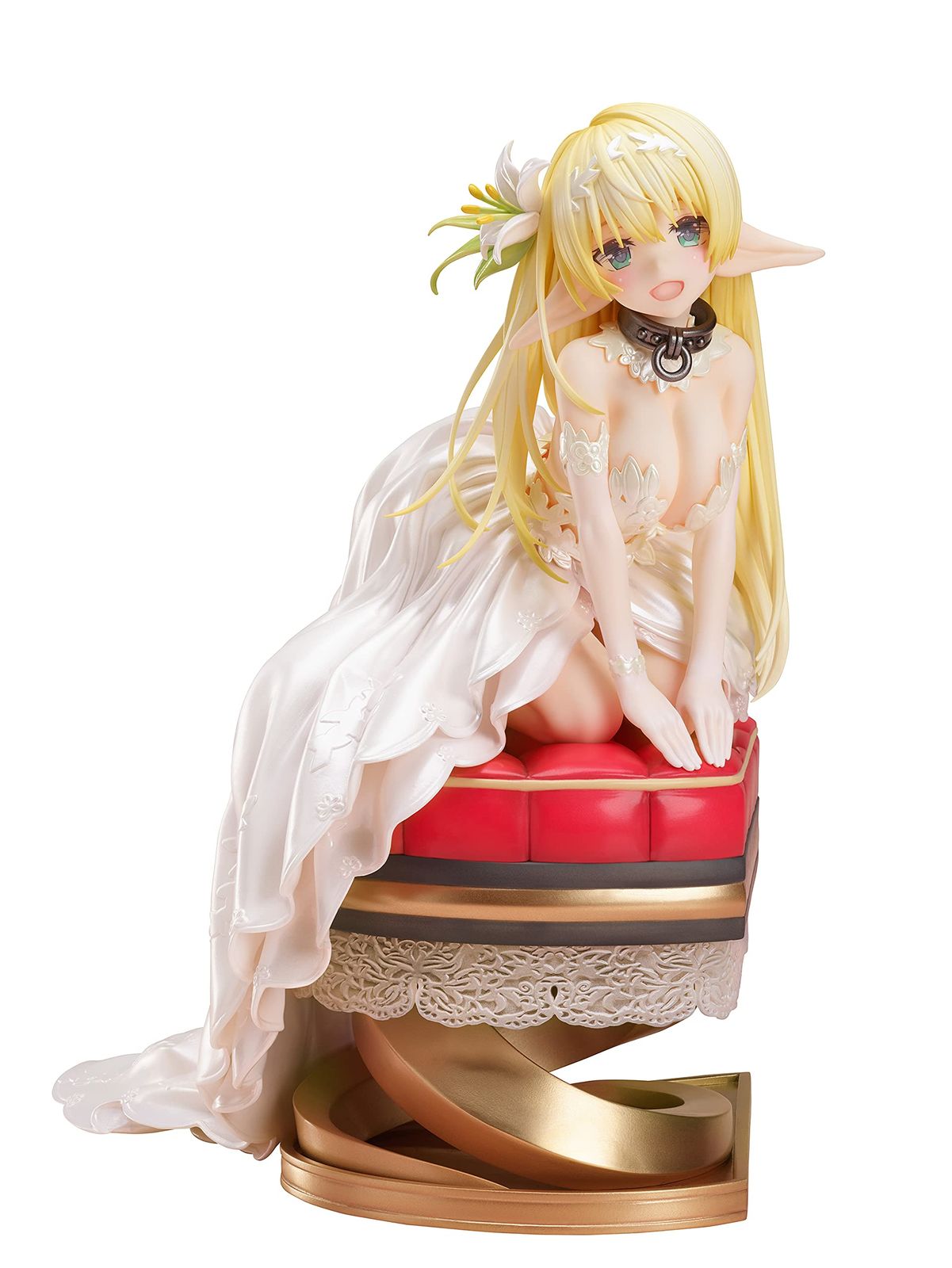 フリュー 異世界魔王と召喚少女の奴隷魔術 シェラ・L・グリーンウッド ウエディングドレス 1/7スケール PVC製 塗装済み 完成品 フィギュア AMU-FNX265