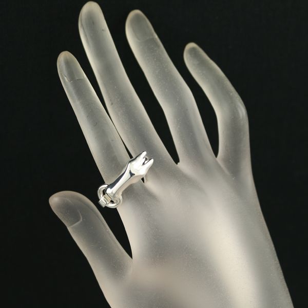 エルメス リング ギャロップ 馬 ウマ アニマル 53号 シルバー 925  