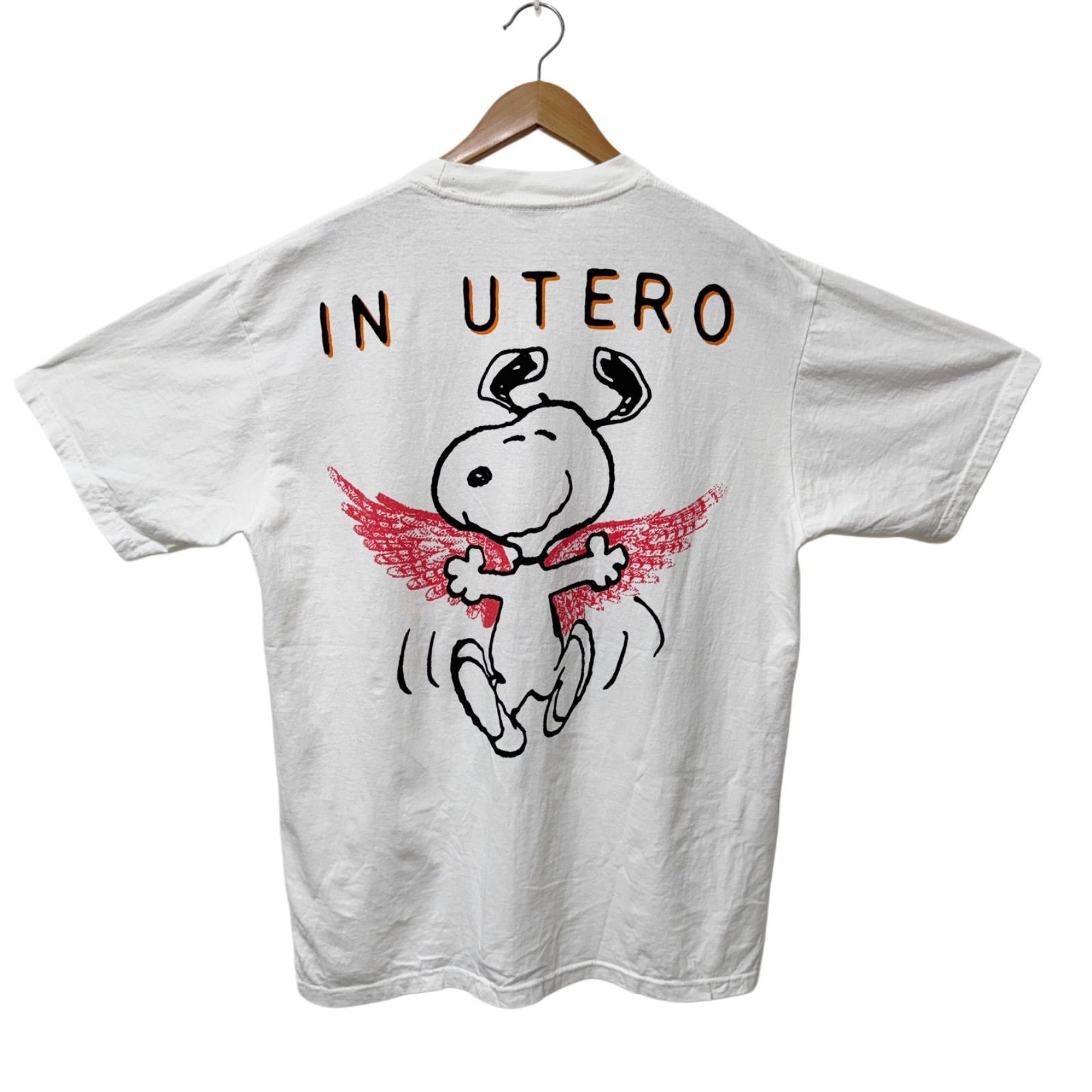 ニルヴァーナ スヌーピー Tシャツ XLサイズ ホワイト 00s 90s