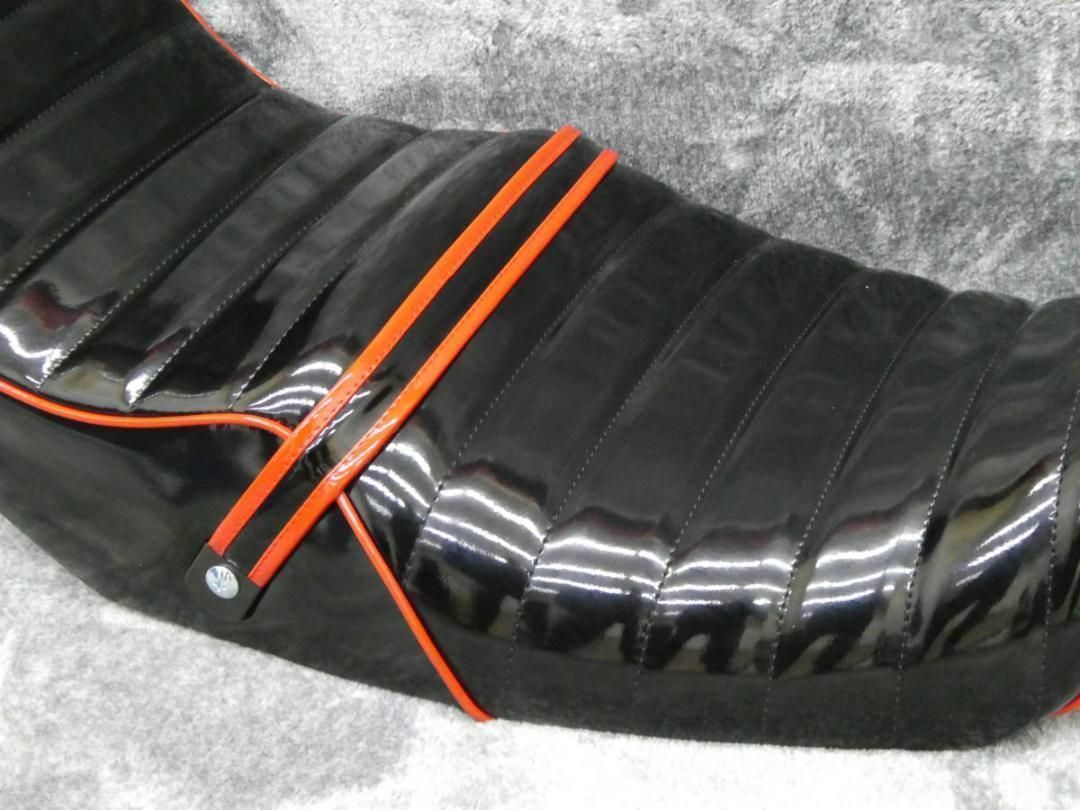 ＺＲＸ４００　黒赤エナ　６０ｃｍ　三段シート/ブラック 補強入り ZRX400 黒赤エナ 60cm 三段シート/ブラック 補強入り