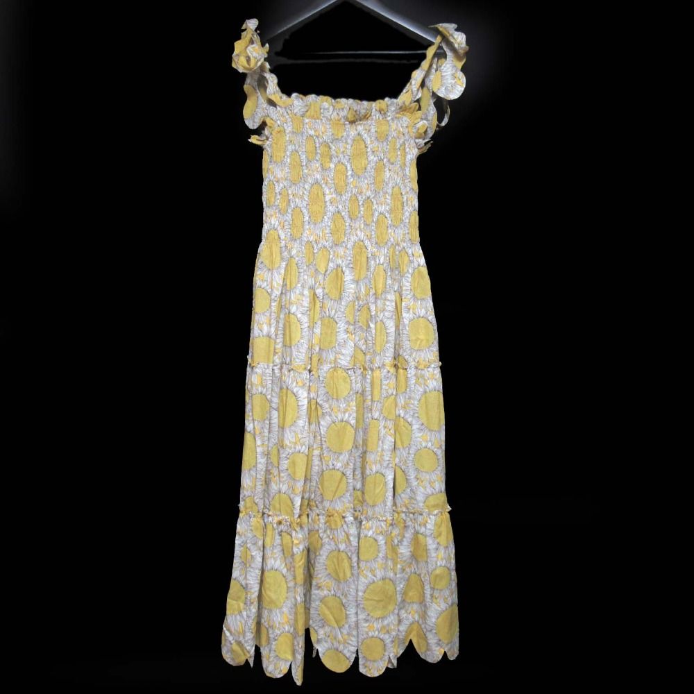 美品 HORROR VACUI ホラーヴァキュイ サンフラワープリント  