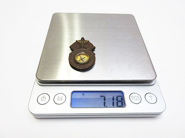 日露戦争　希少品　旧日本軍 方位磁石 縦約4cm 横約2.3cm 日露戦争 希少品 旧日本軍 方位磁石 縦約4cm 横約2.3cm その他