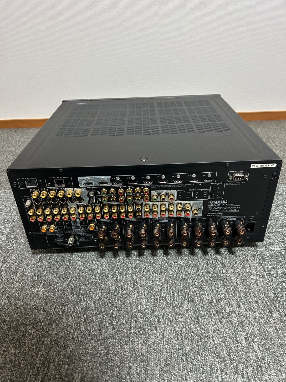 美品 YAMAHA ヤマハ AVENTAGE RX-A3010 AVレシーバー ヤマハ | RX-A3010 - AVアンプ - 概要