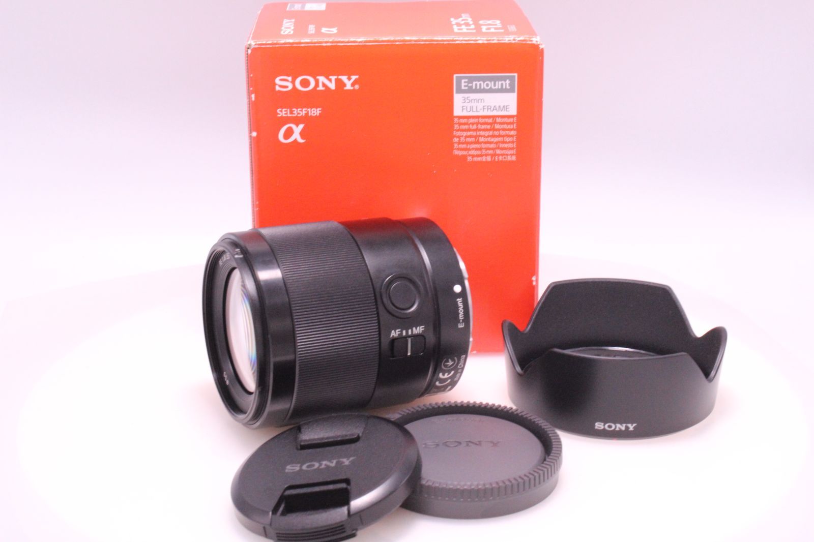 SONY FE 35mm F1.8 SEL35F18F 広角単焦点レンズ フルサイズ デジタル一眼カメラα Eマウント 用 純正レンズ