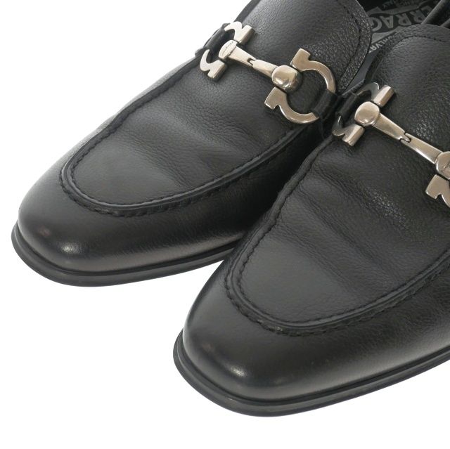 サルヴァトーレフェラガモ　ガンチーニ　ビットローファー　黒　未使用級 Salvatore Ferragamo (サルバトーレフェラガモ) ガンチーニ