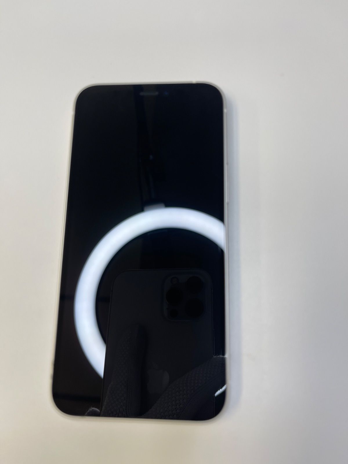 美品 iPhone 12 mini 128GB ホワイト バッテリー100% NGDM3J/A