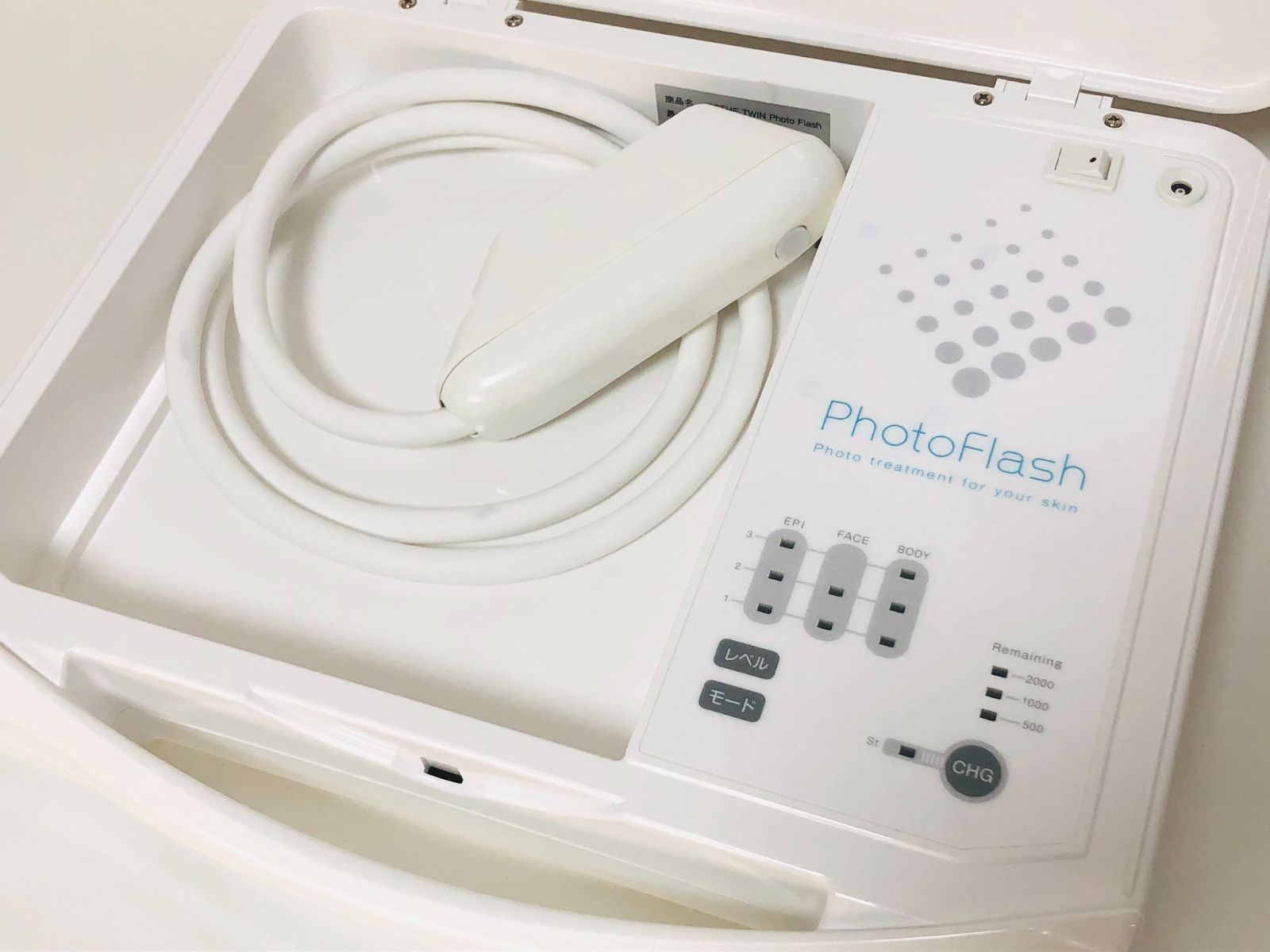 ボディ・フェイスケア ESTHE TWIN Photo Flash ボディ・フェイスケア ESTHE TWIN Photo Flash 開発商品一覧