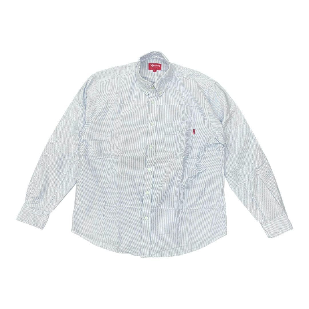 Supreme 20AW Patchwork Oxford Shirt M - メルカリ
