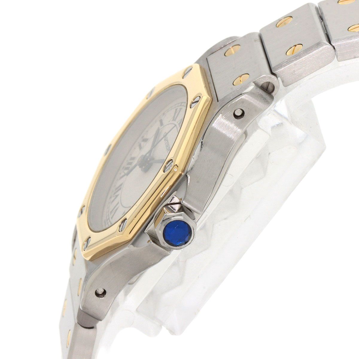 CARTIER カルティエ 187903 サントス オクタゴンSM 腕時計 SS SSxK18YG  