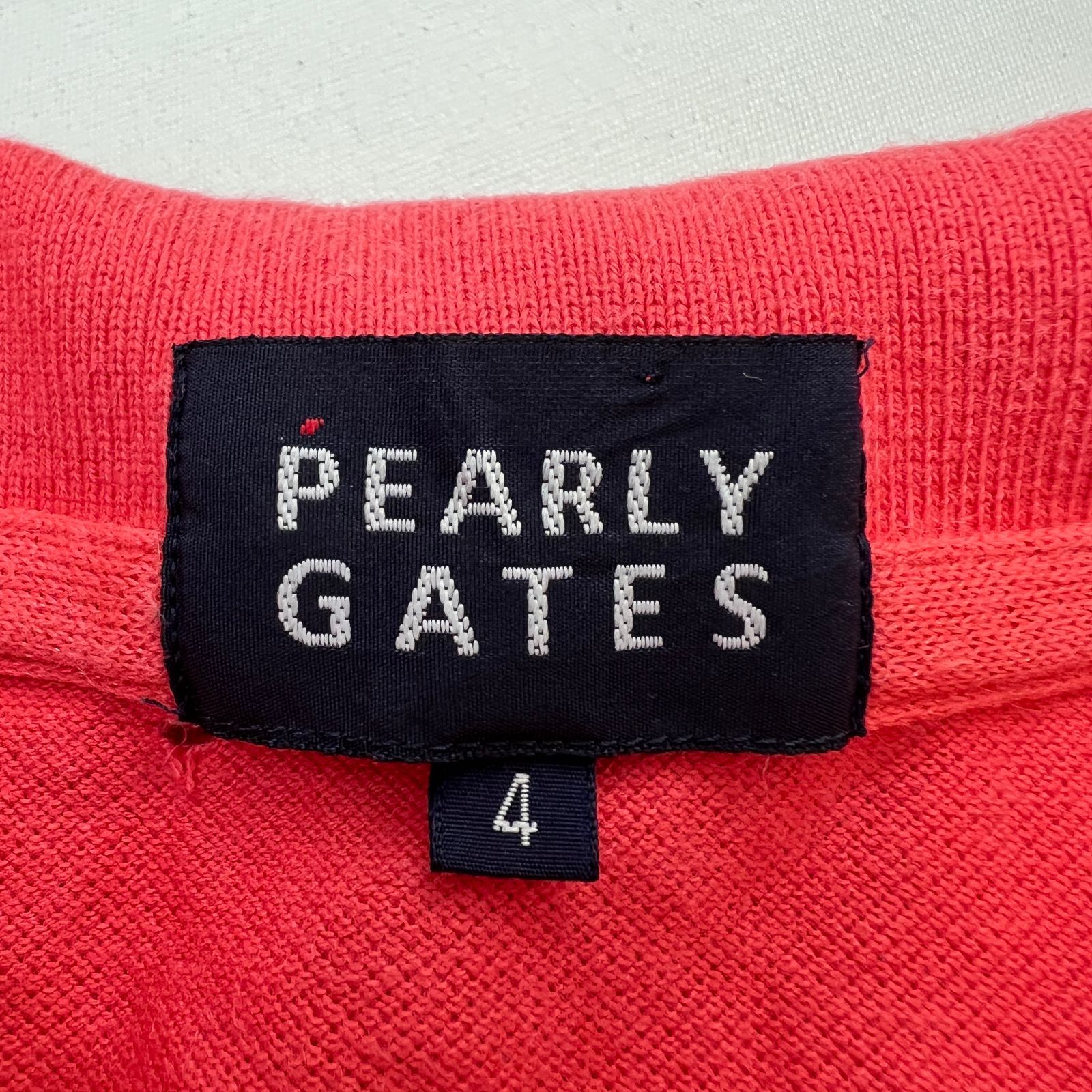 PEARLY GATES - パーリーゲイツ 半袖ポロシャツ 4の通販 by どら