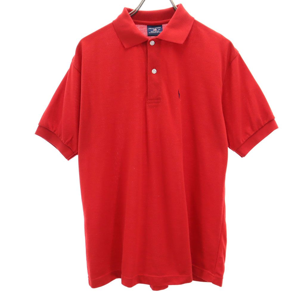 POLO ラルフローレン ポロスポーツ レッド 半袖 ポロシャツ 半袖 