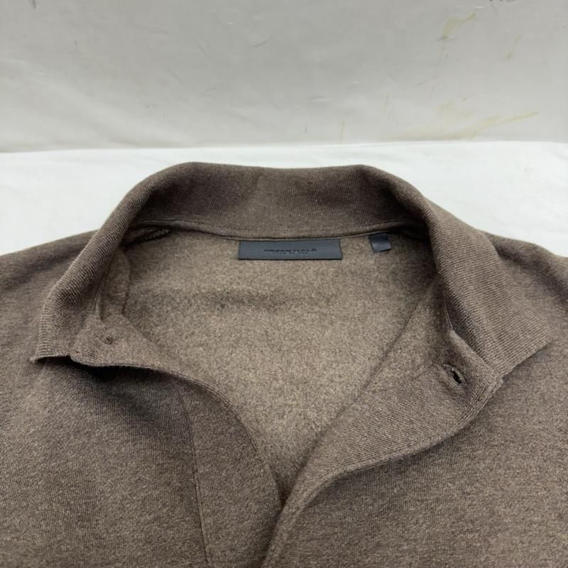 ESSENTIALS エッセンシャルズ ポロシャツ 七分袖 24SS 3/4