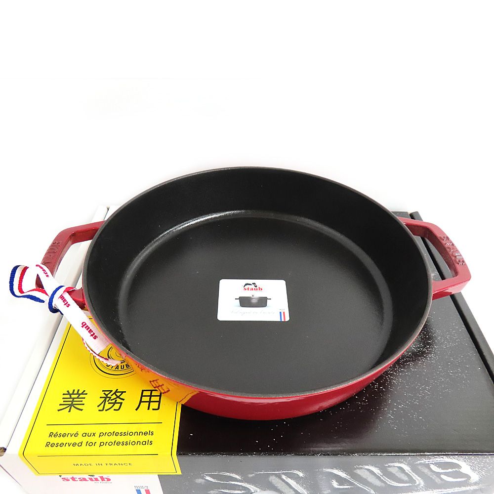 ストウブ ラウンド16 チェリー 名古屋】ストウブ ラウンド 両手