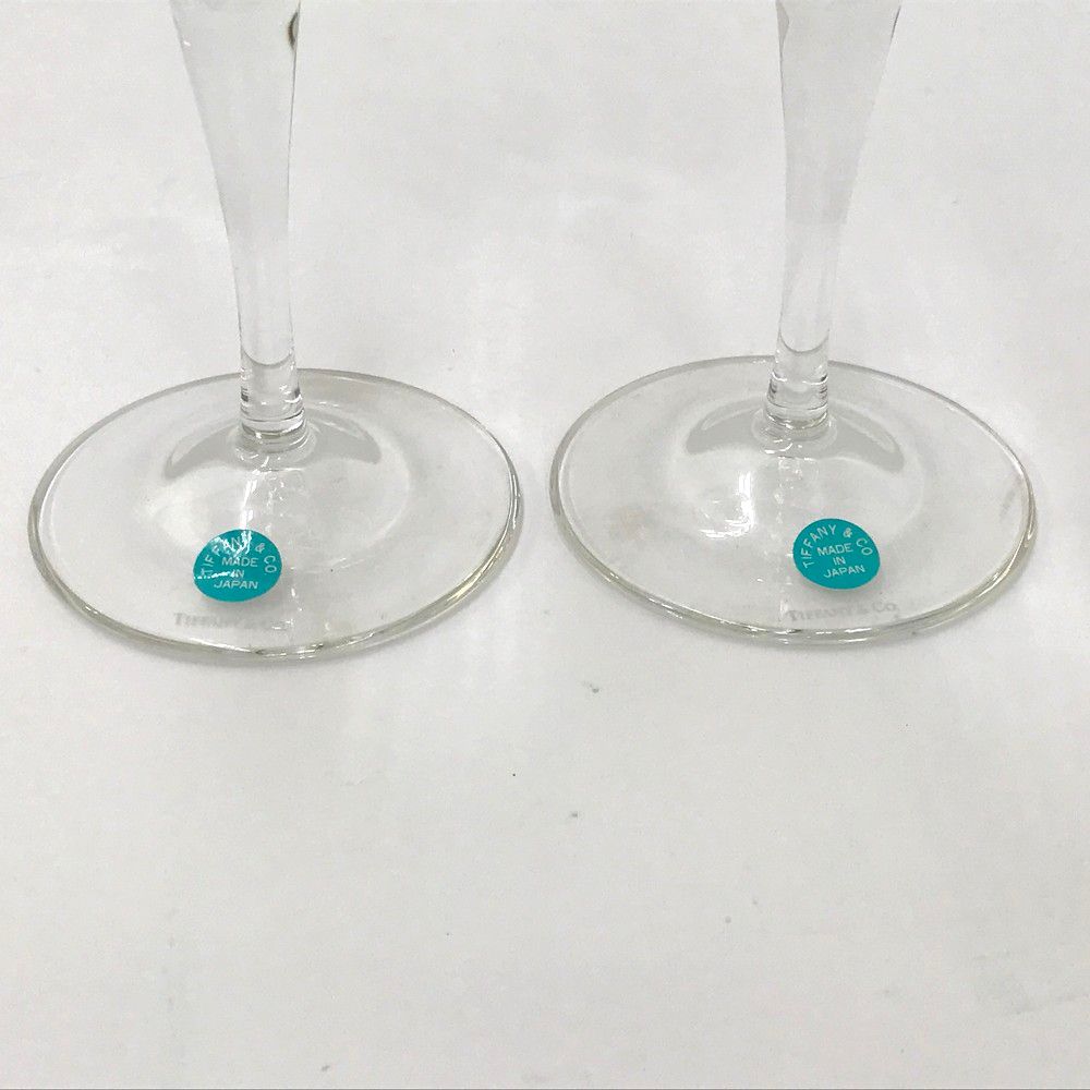 長期保管未使用品 TIFFANY&Co.ティファニー ワイングラス ペア