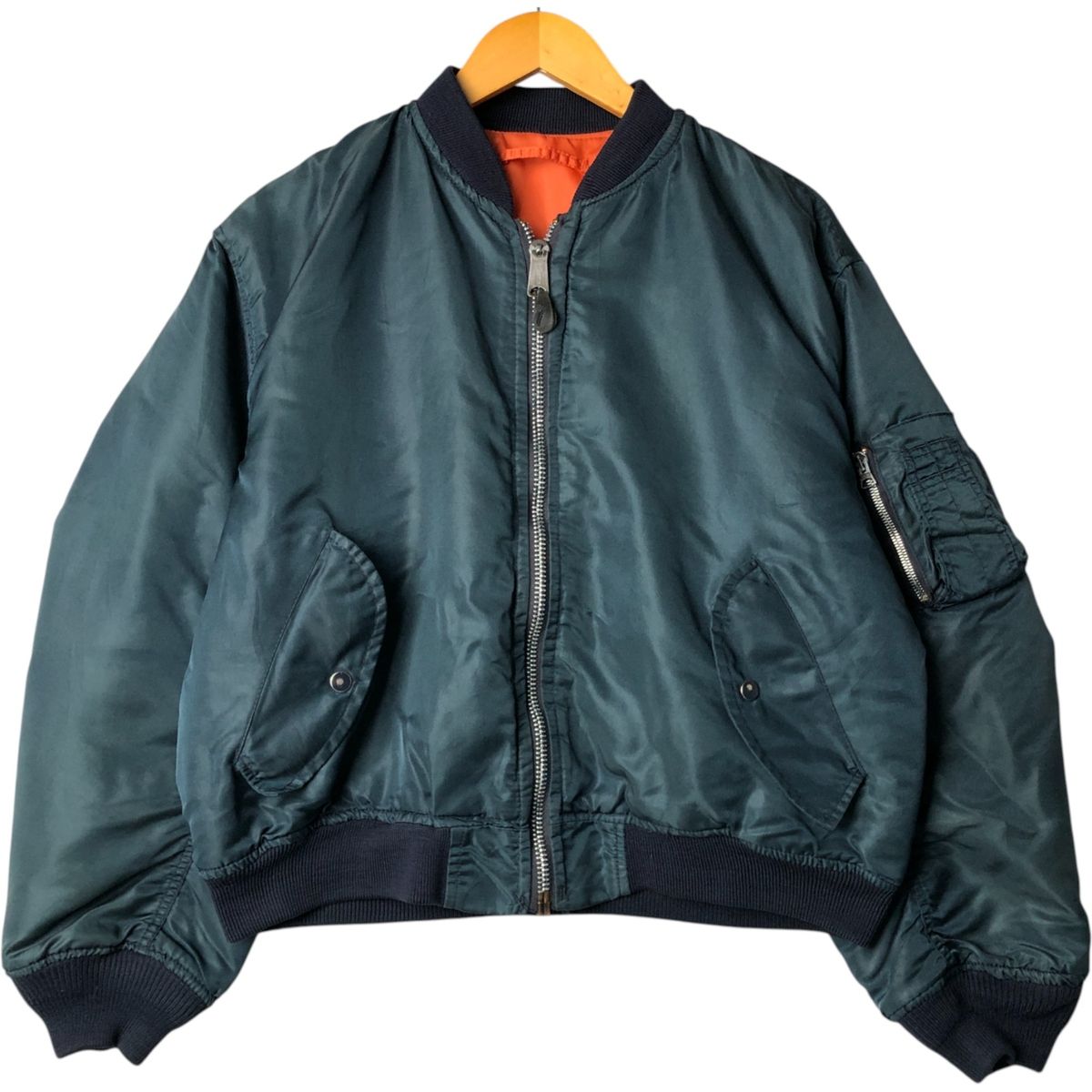 Back Channel MA-1 フライトジャケット オリーブ XL ミリタリージャケット MA-1 オリーブ Back Channel - BackChannel