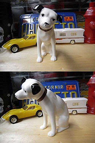 【正規ライセンス品】ビクター ニッパー犬 陶器置物 13cm / NIPPER ディスプレー 