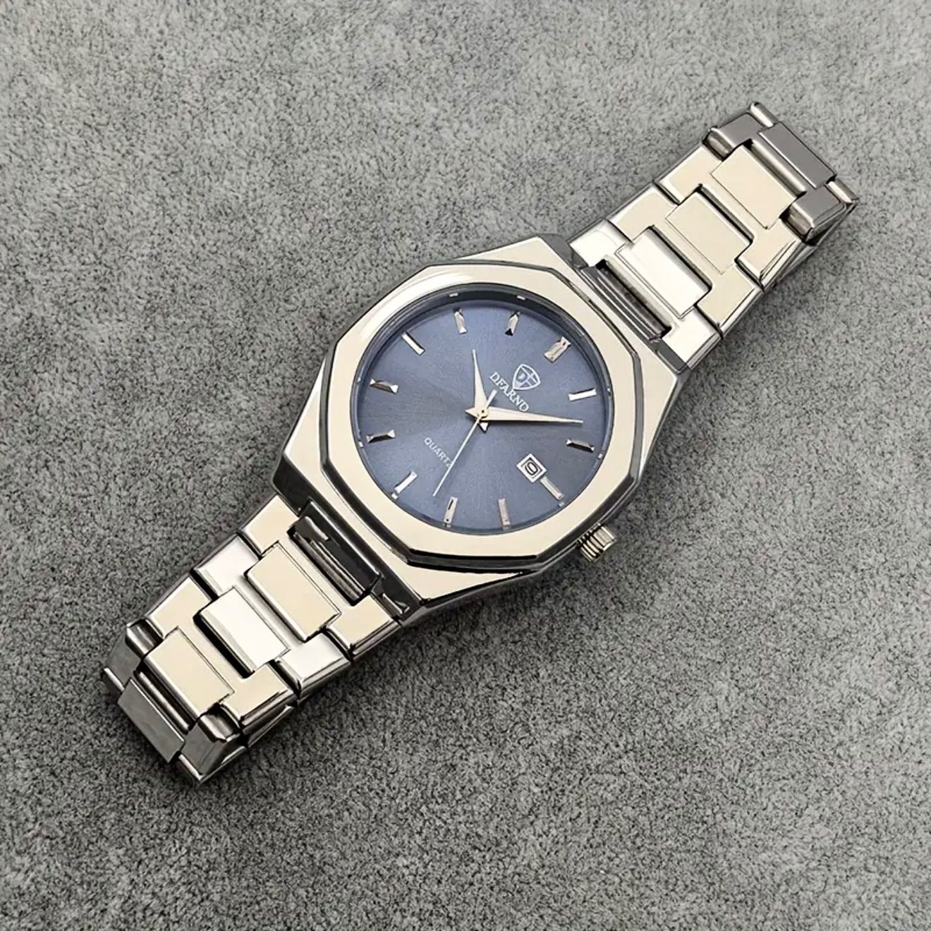 新品 DFARNO オマージュウォッチ ステンレスベルト メンズ腕時計 