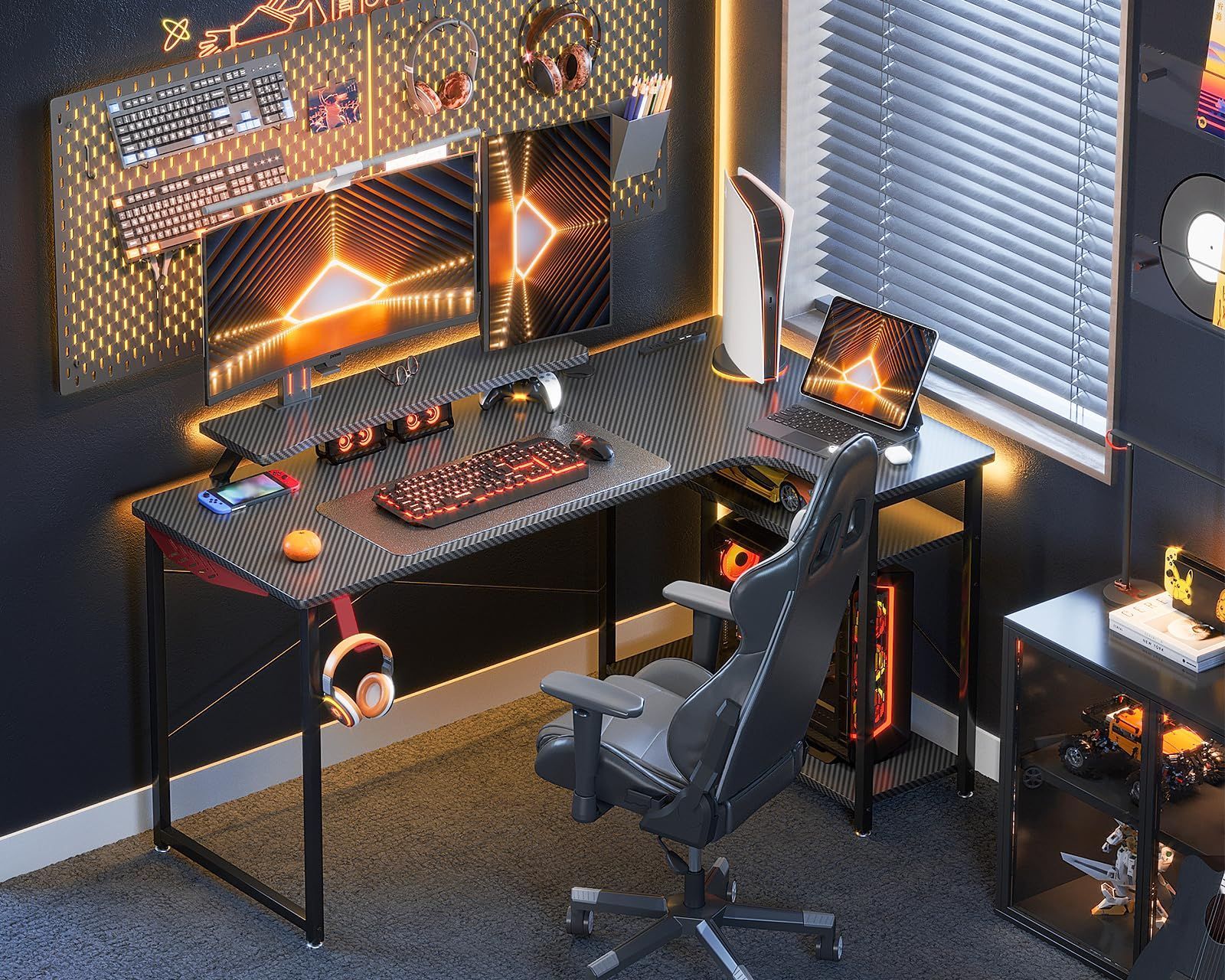 コンセント付き デスク