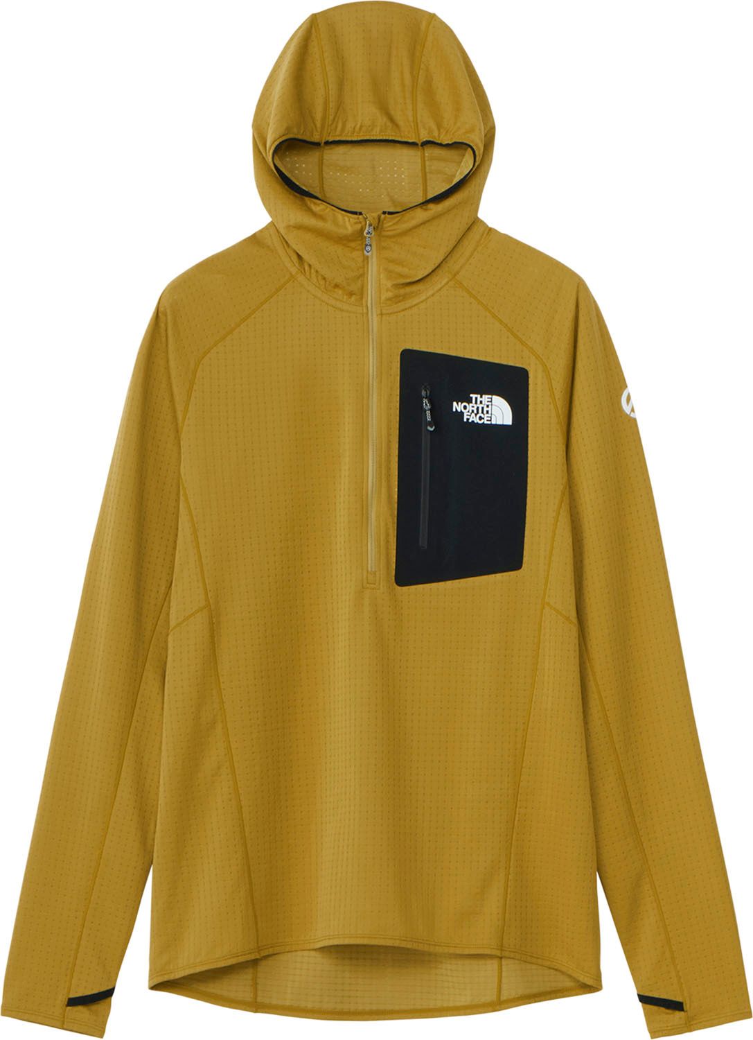 ザ ノース フェイス THE NORTH FACE アウトドア エクスペディションドライドットフーディ Expedition Dry Dot Hoodie パーカー メンズ レディース カットソー フロントファスナー NT12321 AM アンバーグリーン