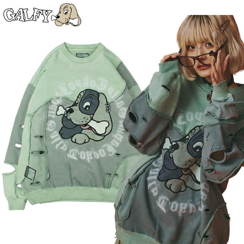 GALFY ガルフィー ツギハギゾンビ スウェット トレーナー L 中型