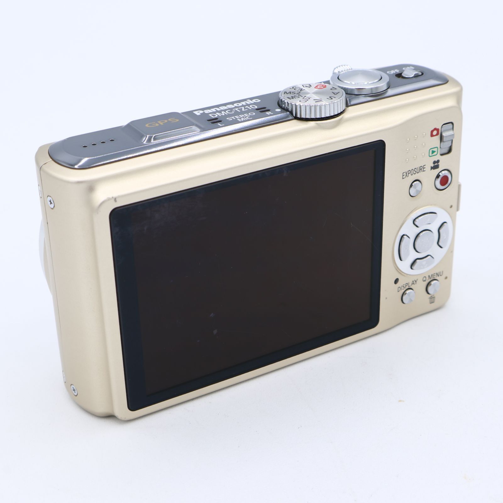 パナソニック デジタルカメラ ルミックス ゴールド DMC-TZ10-N