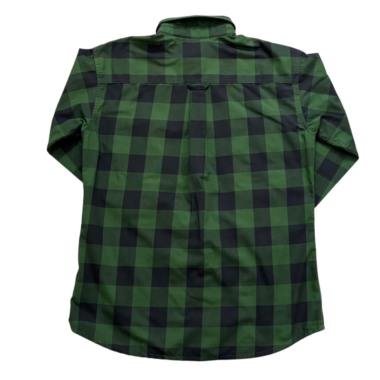 Columbia コロンビア チェックシャツ 緑系 紺系 カジュアル メンズ M 