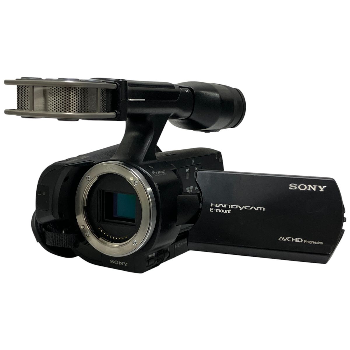SONY NEX-VG20 ビデオカメラ レンズ付き Eマウント SELP18105G 2012年製 移動用ケース付き T10412123
