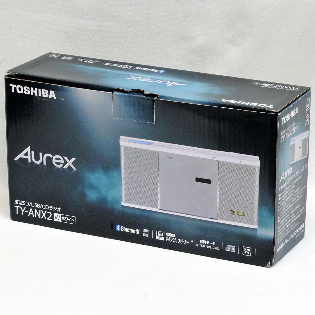 CDプレイヤー Bluetooth Aurex TY-ANX2(K) 東芝 【公式通販】 TOSHIBA