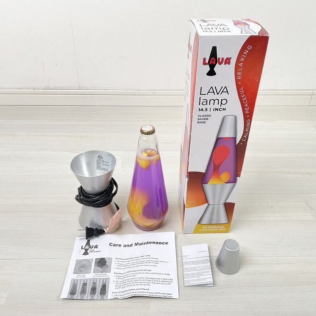 LAVA まとめ売り Model 2125 14.5″ LAVA Lamp ラバライト ※ランプ不足 LAVA 【訳