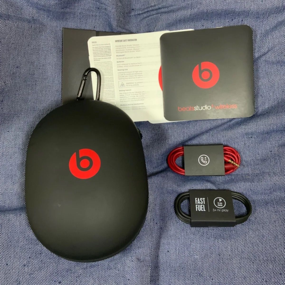 Beats Studio3 Wireless ビーツスタジオ3レッド 付属品完備 - メルカリ
