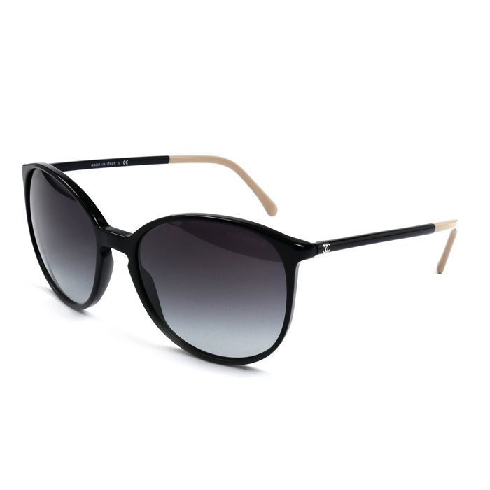 CHANEL シャネル サングラス ブラック ベージュ CH5278 ｃ942|S6 55□17 140 レディース