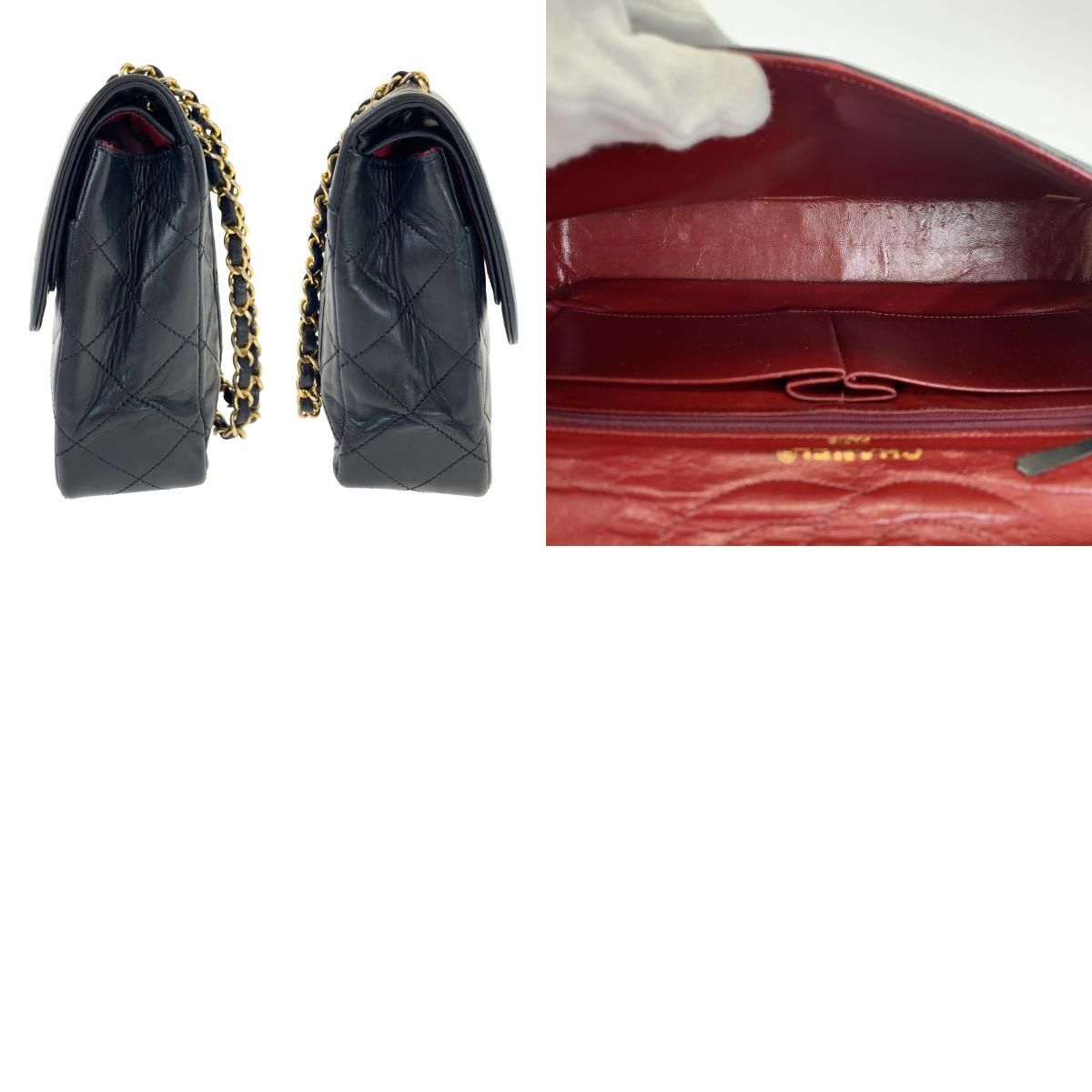 CHANEL シャネル ヴィンテージ パリ限定 マトラッセ ダブルフラップ