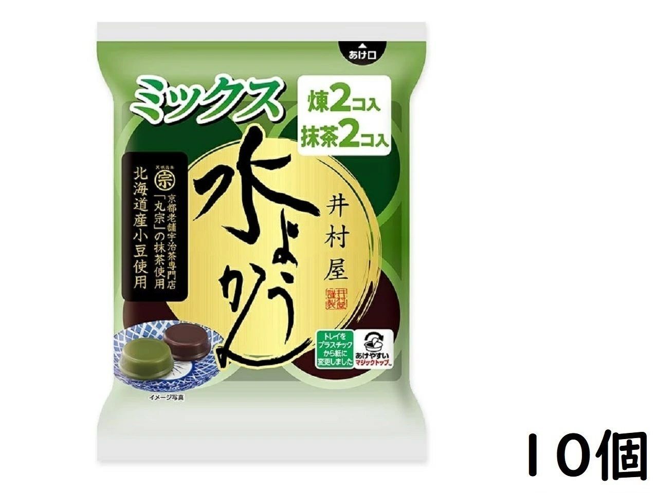 井村屋 水ようかんミックス 62g×4個×10袋 - メルカリ