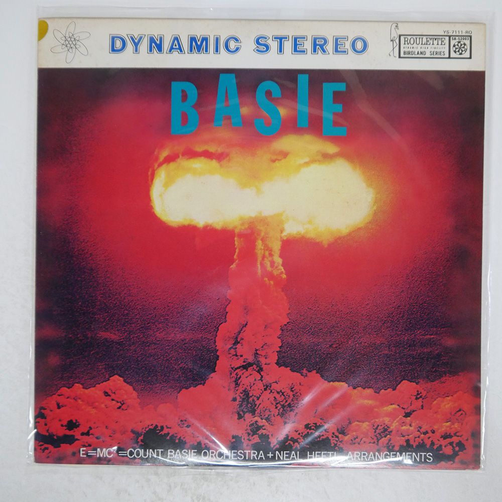 国内盤 COUNT BASIE ORCHESTRA/BASIE/ROULETTE YS7111RO LP