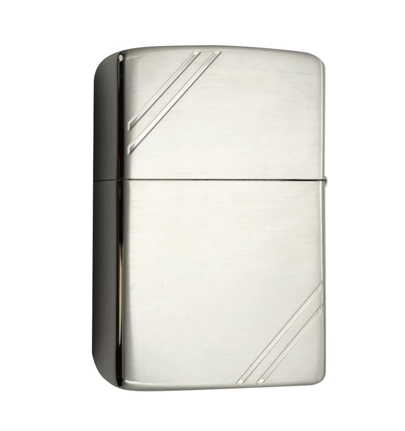 ZIPPO CUT-PTS プラチナメッキ シンプル サテン FR＊フォローで最大15%引き メルカリ