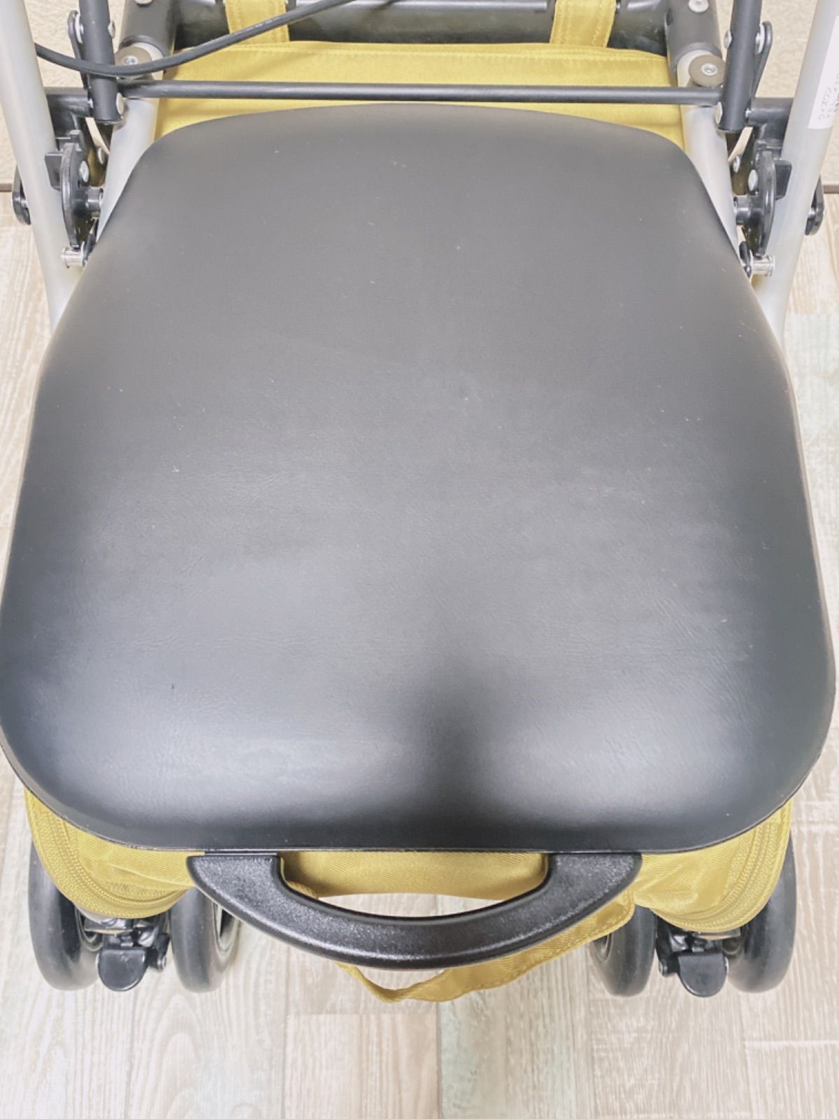 象印ベビー ウィズワン イエローオーカー 歩行器 シルバーカー - メルカリ