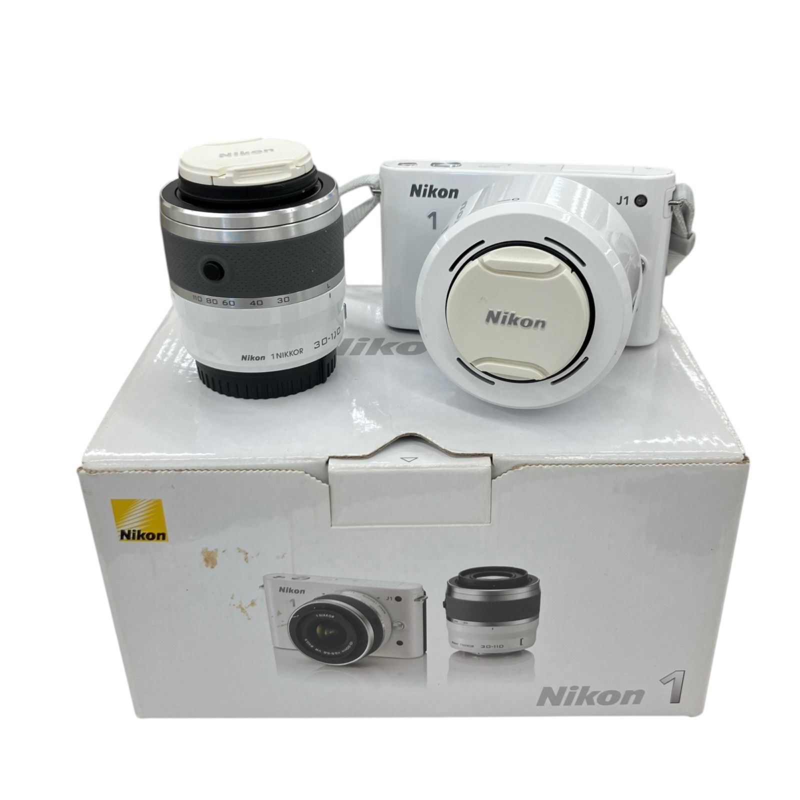 186000 現状品 Nikon ニコン Nikon デジタル一眼レフ J1 Wズームキット 
