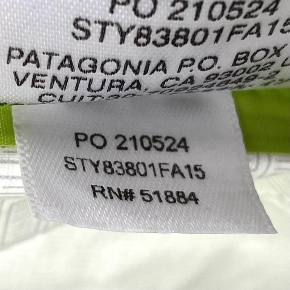 袖口汚れあり パタゴニア