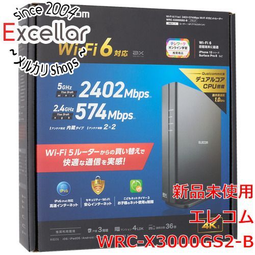 ELECOM WRC-X3000GS2-B 新品未開封