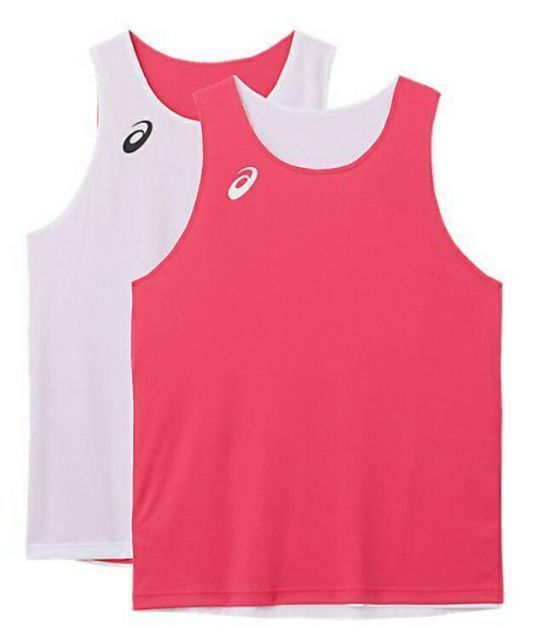 asics アシックス REVERSIBLETOP オペラ 130 2063A204 701 | スポーツ スポーツウェア バスケットボール リバーシブルシャツ ゲームシャツ 袖なし ノースリーブ 吸汗速乾 ユニセックス キッズ スポーツ