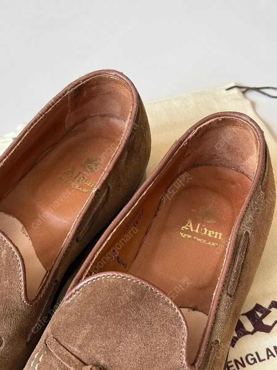 ALDEN(オールデン) 3403 9 5e Brooksbrothers コインローファー 8 1/2 D バーガンディー 26.0-26.5