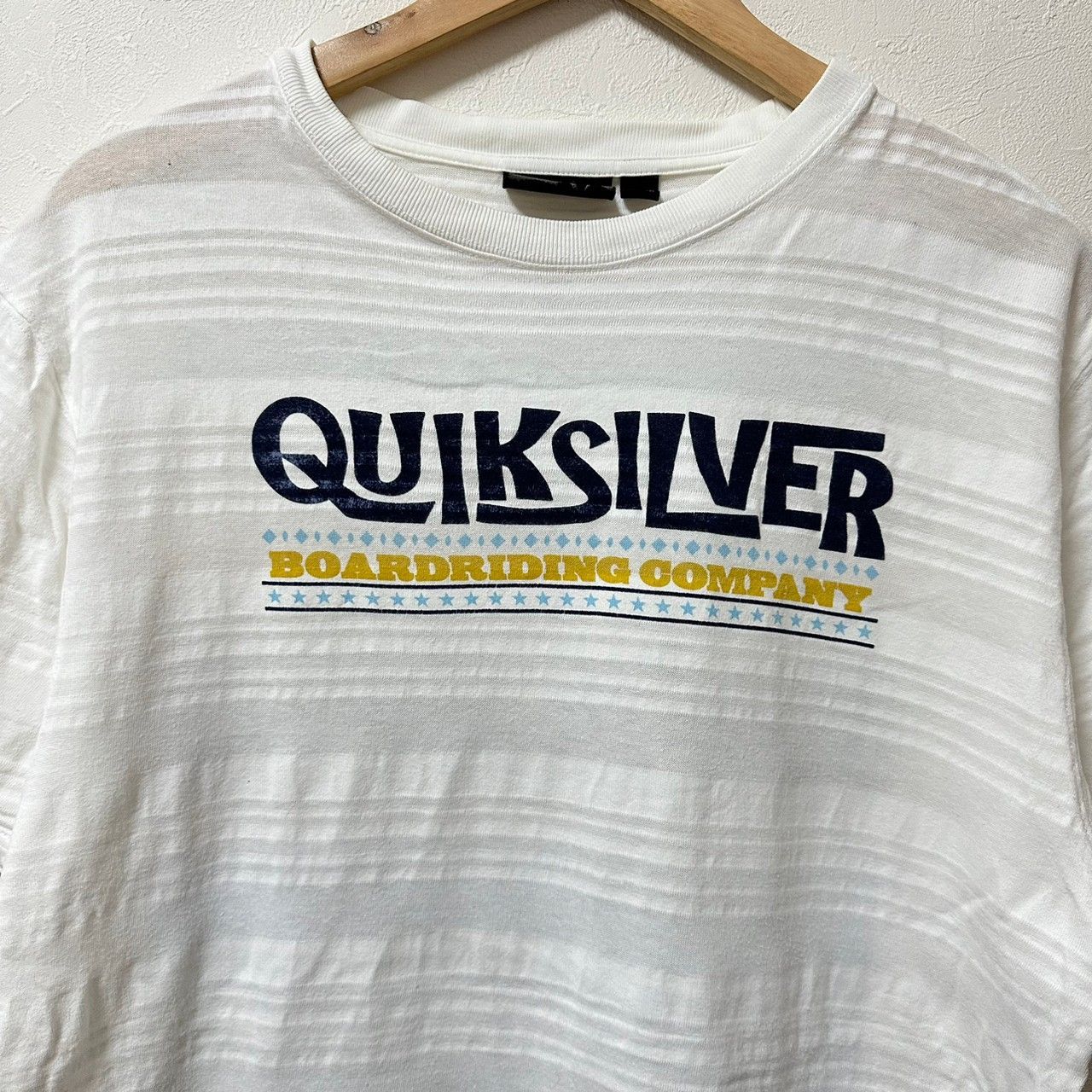 w^)b QUIKSILVER クイックシルバー 半袖 Tシャツ プリントT バッグ