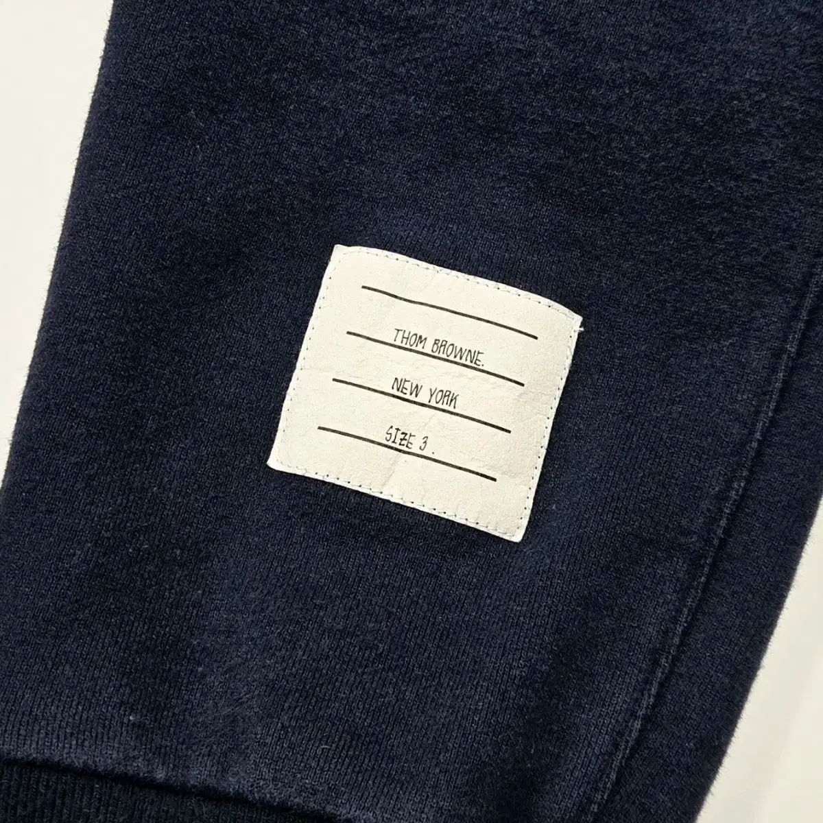 THOM BROWNE ネイビー スウェット サイズ3 THOM BROWNE ネイビー スウェット サイズ3 THOM BROWNE（スウェット