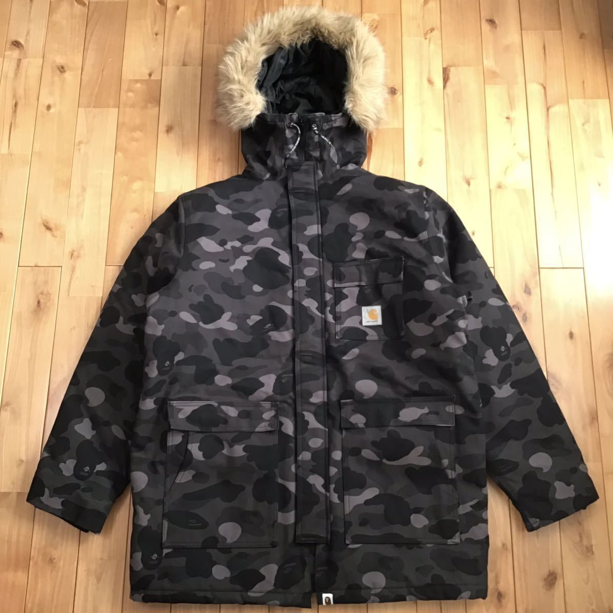 ☆XL☆ Carhartt × BAPE N-3B Jacket a bathing ape BAPE camo 