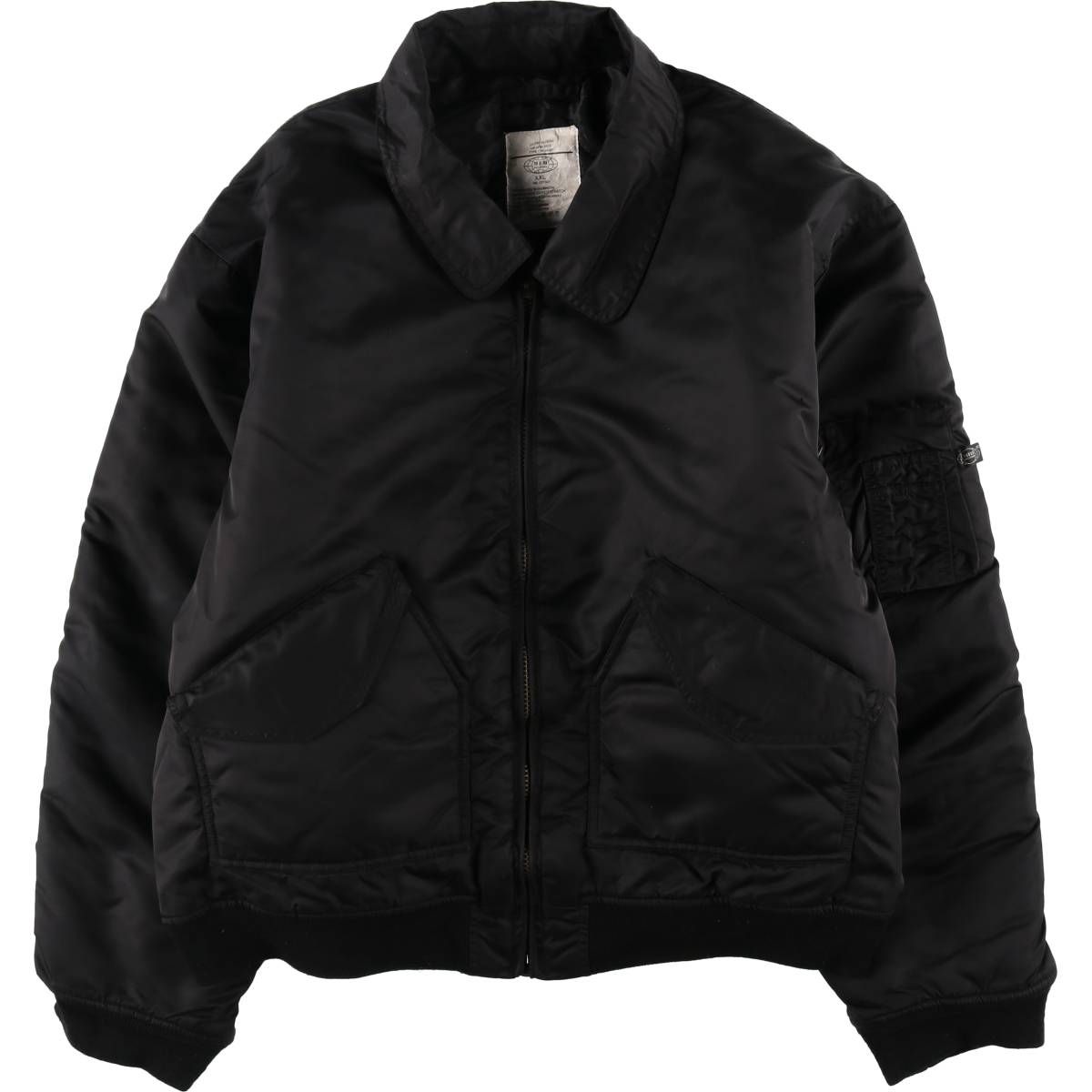 古着 民間品 CWU-45/Pタイプ 中綿入り ミリタリー フライトジャケット メンズXXL相当/eaa510823